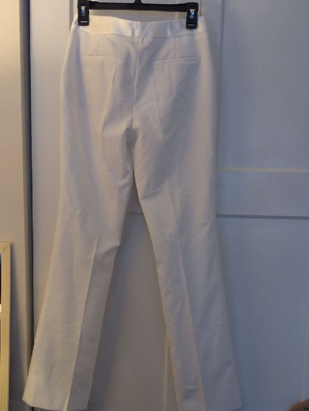 Zara Cream Straight-Leg Dress Pants - Picture 7 of 10